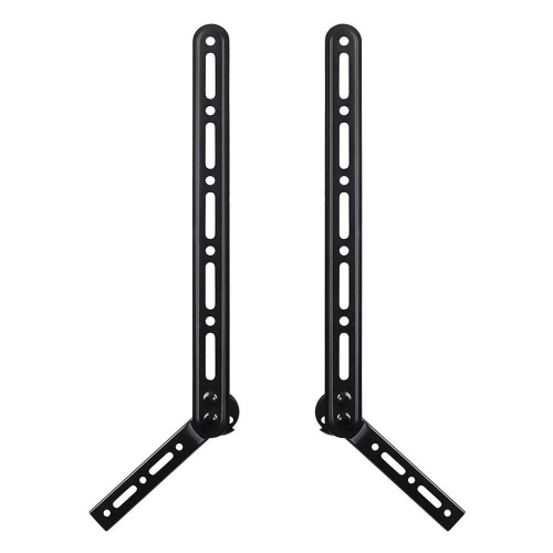 23" to 65" TV Mounts and Stands ,Universal Soundbar Bracket with Adjustable Arms Fits Displays up to 33lbs