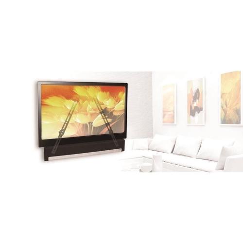 23" to 65" TV Mounts and Stands ,Universal Soundbar Bracket with Adjustable Arms Fits Displays up to 33lbs