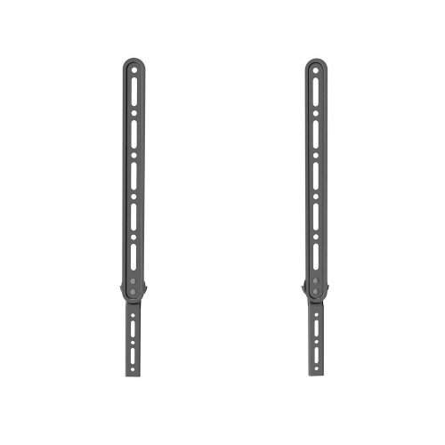 23" to 65" TV Mounts and Stands ,Universal Soundbar Bracket with Adjustable Arms Fits Displays up to 33lbs