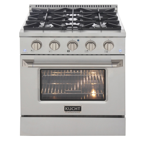 30 inch propane gas range