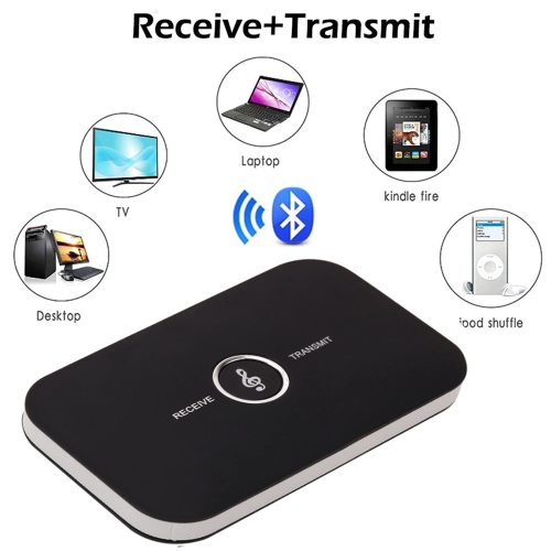 Adaptateur Bluetooth 5.3 Émetteur Récepteur 2 En 1 - Pour TV, Voiture, Téléphone - Double Appairage, Longue Autonomie - Connexion Audio Facile