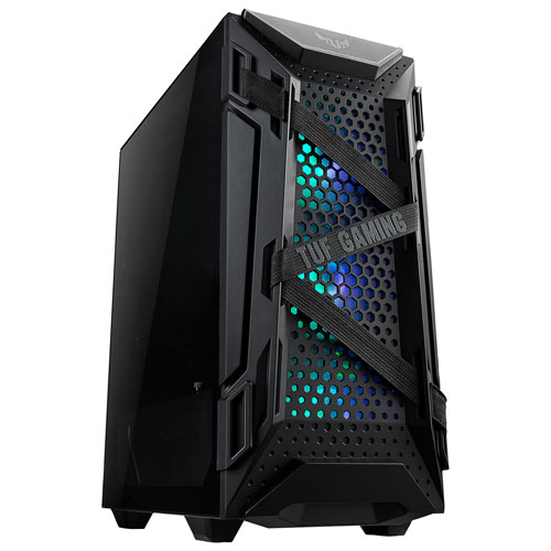 Tour d'ordinateur mi-haute ATX TUF Gaming GT301 d'ASUS