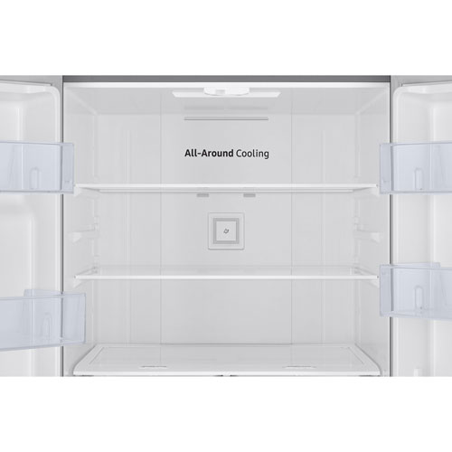 Samsung 30" 22 Cu. Ft. French Door Refrigerator w/ Water Dispenser (RF22A4221SR/AA) - Stainless Steel
