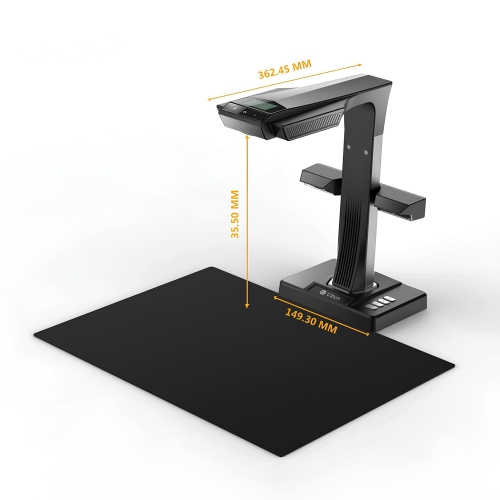 CZUR ET25 Pro Professional Book Scanner, 25MP Document Camera, A3 Overhead Document Scanner, 180+ Languages OCR, Hi-Speed DDR, Support HDMI, USB 2.0,