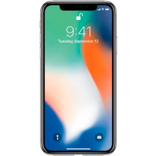 IPHONE X - 64GB| WITH COMPLETE ACCESSORIES| REFURBRISHED| 90 DAY WARRANTY| BLACK - UNLOCKED