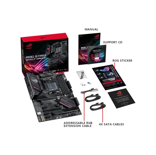 MOTHERBOARD ASUS ROG STRIX B550-F GAMING AM4 AMD B550 SATA 6Gb/s ATX AMD Motherboard