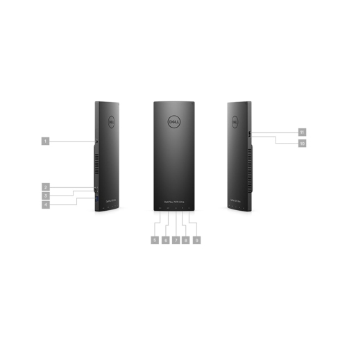 Refurbished - Dell OptiPlex 7000 7070 Ultra Desktop (2019) | Core i5 - 512GB SSD - 16GB RAM | 4 Cores @ 3.9 GHz Certified Refurbished