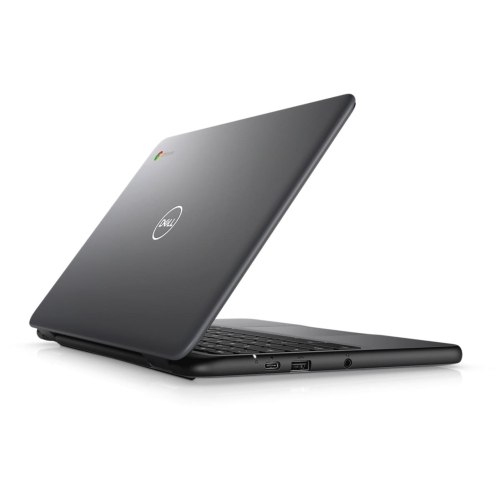 Dell Chromebook 11 3100 11.6" HD Touchscreen - Celeron-N4000 - 4GB RAM - 32GB SSD - ChromeOS - Black by DELL - Refurbished condition - Image 6