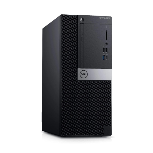 Refurbished - Dell OptiPlex 5000 5070 SFF Small Form Factor Desktop (2019) | Core i7 - 512GB SSD - 16GB RAM | 6 Cores @ 4.6 GHz Certified Refurbished