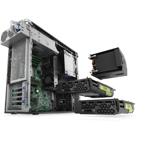 Dell Precision T5820 Workstation Desktop (2018) | Core Xeon W - 512GB SSD - 32GB RAM - Quadro P4000 | 4 Cores Certified Refurbished by DELL - Refurbished condition - Image 6