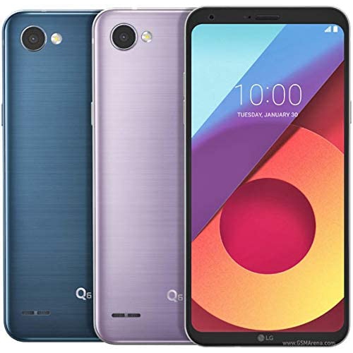 LG Q6 32GB Smartphone Silver Unlocked Open Box