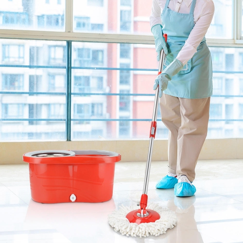 Deluxe Spin Mop Microfiber Refill 85g White For Deluxe Spin Mop Bucket System