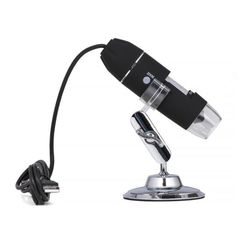 Qys Multi-Function USB Digital Microscope Handheld Electronic Magnifying Glass Endoscope with Lifting Bracket 1000x
