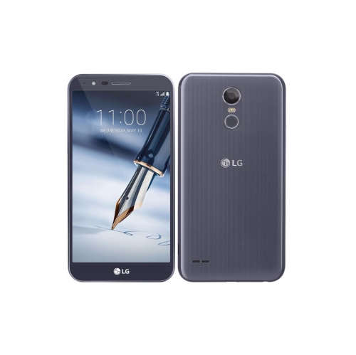 LG Stylo3 Plus 32GB Smartphone Platinum Unlocked Certified Pre Owned