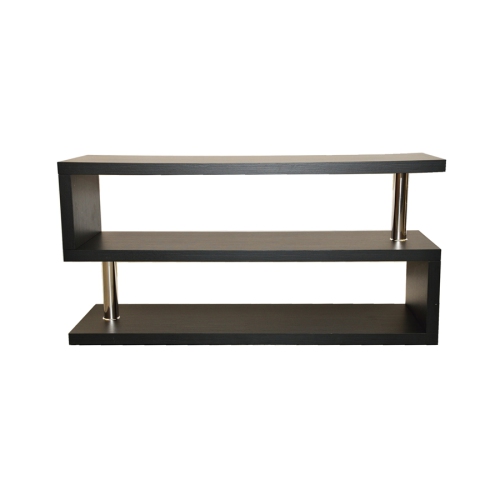 AMX  - Tv Stand, 48 " X 14"x 24 " Wood Pattern In Black