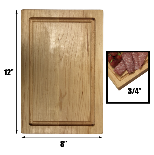 MAXTECH Maple Wood Charcuterie Server