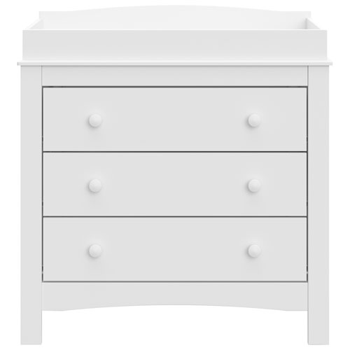 Commode à table à langer avec 3 tiroirs Noah de Graco - Blanc