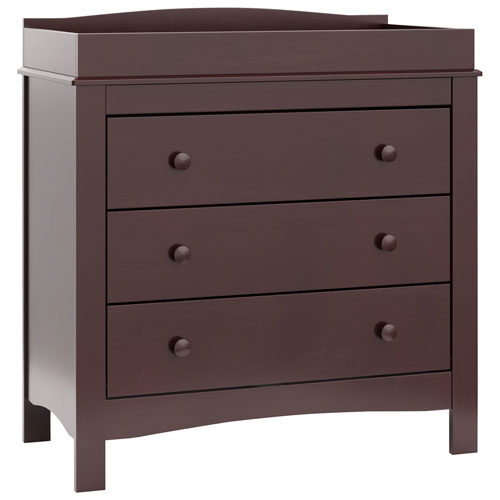 Graco Noah 3-Drawer Changing Table Chest - Espresso