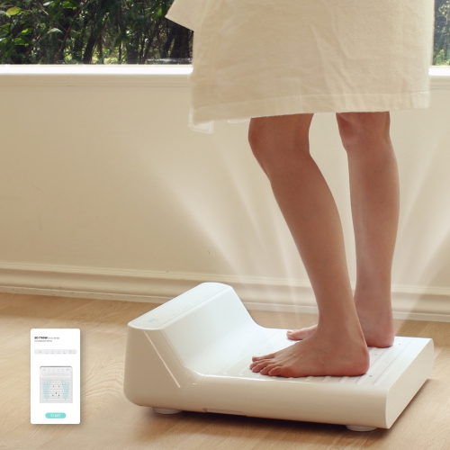 VOVOSTYLEMENT Toilette monobloc allongée intelligente TC-090 avec double chasse automatique, siège chauffant