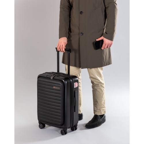 Air Canada Hybrid Spinner Rolling Luggage 21 Inch Hardside Carry-on Suitcase