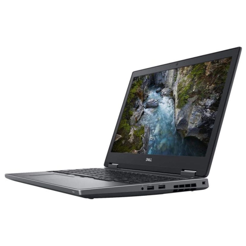 Dell Precision 7530 15.6" FHD Laptop - Intel Core i7-8750H - 16GB DDR4 - 512GB SSD - Quadro P1000 - Windows 10 Pro - Black by DELL - Refurbished condition - Image 2