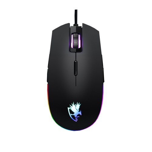 Digifast Nightfall NF24 RGB Gaming Mouse, Symmetrical Design, 50 Million Click Durability, 8 Programmable Buttons, Dynamic DPI Switching, Customized