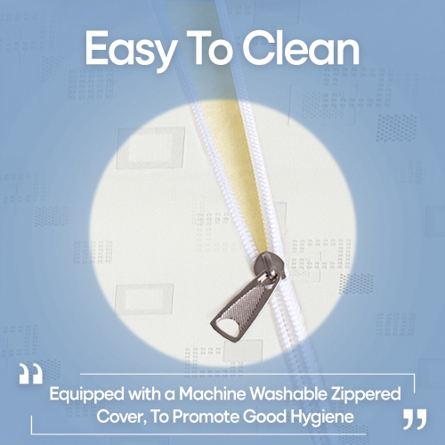 ViscoLogic Blossom Reversible Foam Mattress (Twin Size) CertiPUR-US® Certified Foam