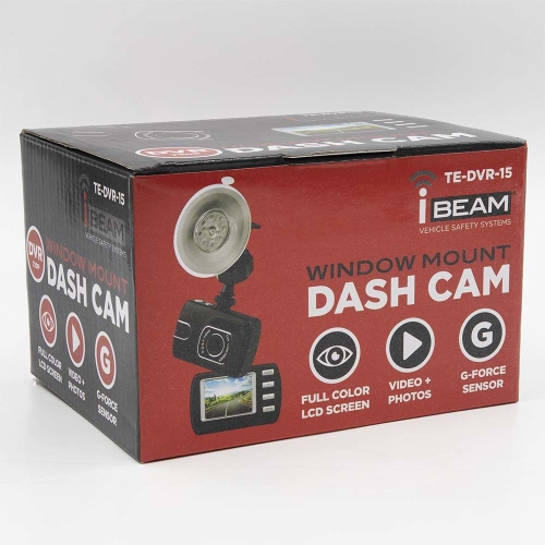 iBEAM TE-DVR-15 1.5" Windshield Mount 720p DVR