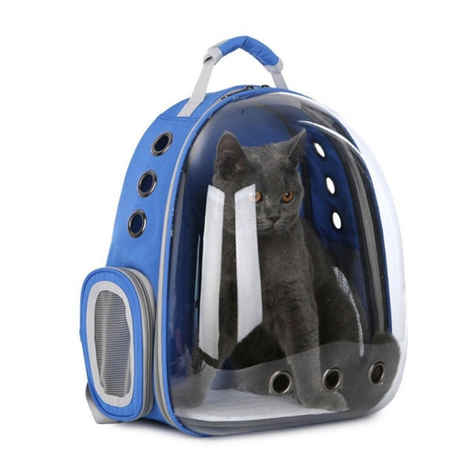 Pet Backpack Breathable Holes Pet Travel Carrier Backpack for Cats and Small Dogs