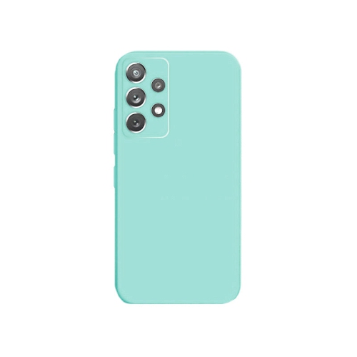 PANDACO Soft Shell Matte Mint Blue Case for Samsung Galaxy A52