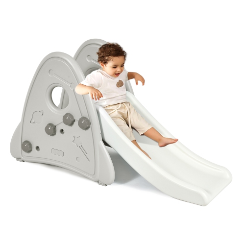 Costway Freestanding Baby Slide Indoor First Play Climber Slide Set for Boys Girls