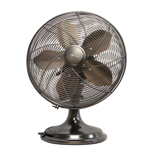 Ecohouzng 12 inch Retro Desk Fan