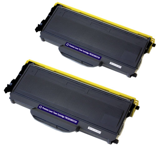 BROTHER  2 Pack Compatible Tn-360 Toner for Hl-2140 Dcp-7030 Dcp-7040 Hl-2150 Mfc-7340 7440