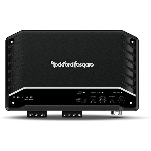 Image 1 of 5.. Rockford Fosgate R2-1200X1 Prime Series mono subwoofer amplifier — 1,200 watts RMS x 1 at 1 ohm