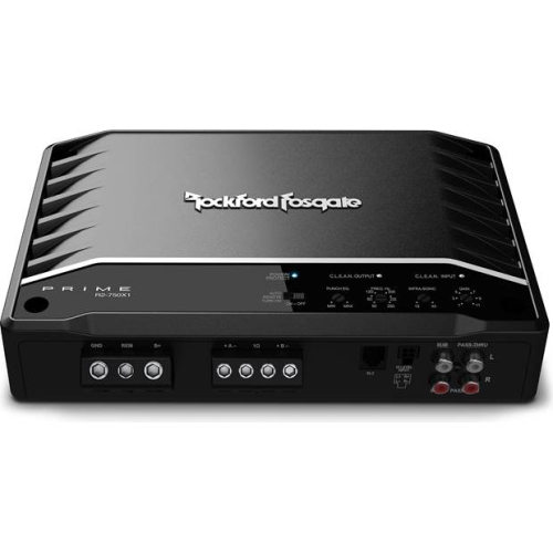 Rockford Fosgate R2-750X1 Prime Series mono subwoofer amplifier — 750 watts RMS x 1 at 1 ohm