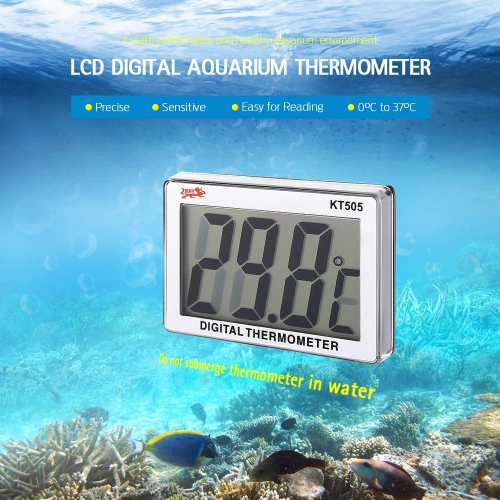 Aquarium Fish Tank Water Thermometer Digital Electronic LCD Sensor Controller - axGear