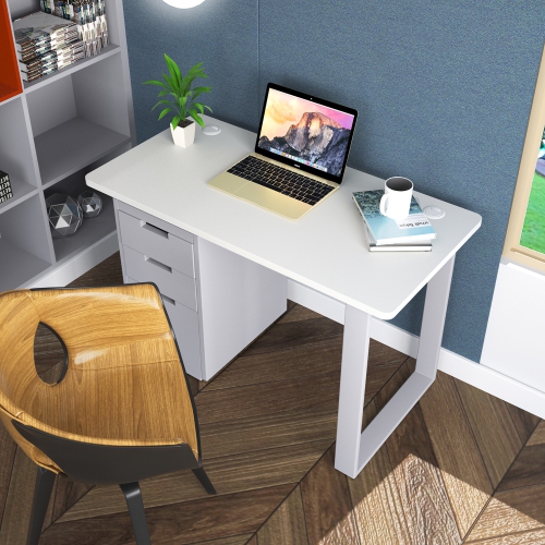 Costway 48'' Universal One-Piece Desktop for Standard & Sit to Stand Desk Frame