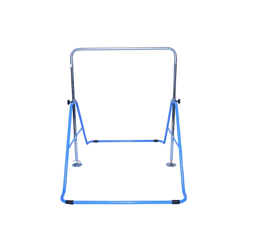 Gymnastics Bar Kids Home Training Kip Bar | 3 in 1 Set w Swing Seat, Trapeze Rings, Expandable Horizontal Bar Folding | Junior Gymnastics Training