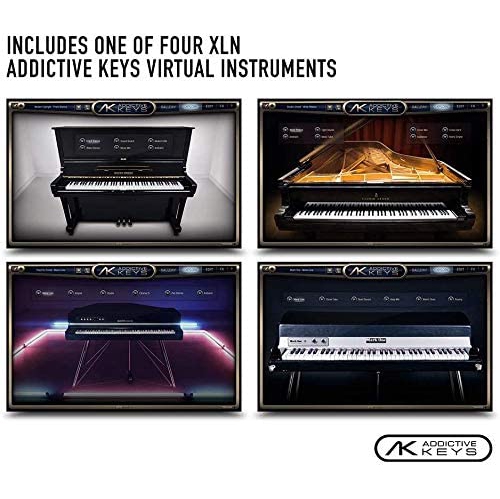 Focusrite Scarlett Solo 2x2 USB Audio Interface Full Studio Bundle with Creative Music Production Software Kit and CR3-X Pair Studio Monitors and