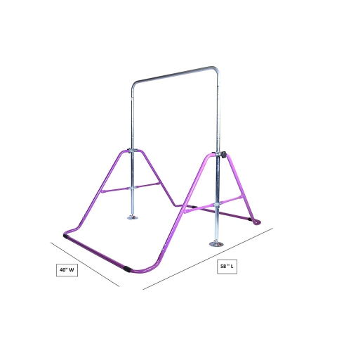 Gymnastics Bar Kids Home Training Kip Bar | Expandable Horizontal Kip Bar Folding Home Gym Equipment Boys and Girls | Junior Gymnastics Training