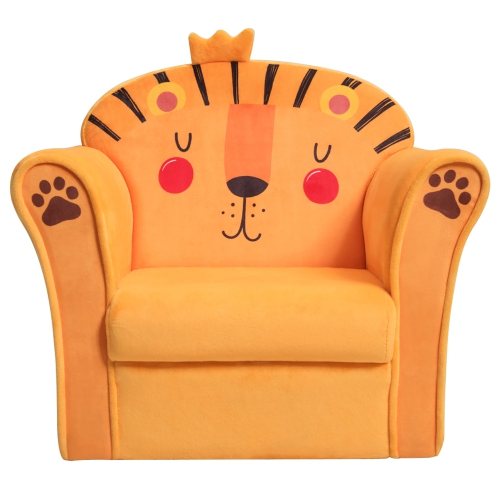 Costway Kids Lion Sofa Children Armrest Couch Toddler Furniture Gift