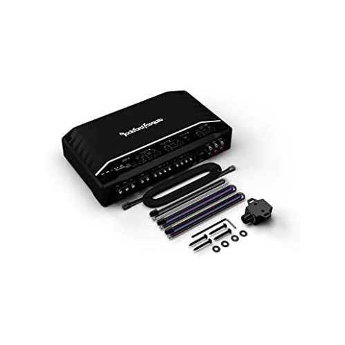 Rockford Fosgate R2-750X5 Prime Series 5-channel car amplifier — 50 watts RMS x 4 at 4 ohms + 350 watts RMS x 1 at 2 ohms