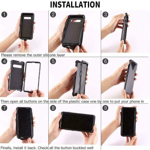 【CSmart】 Étui Coque rigide anti-chute triple 3 couches antichoc robuste Defender pour Samsung Galaxy S21 Plus S21+, menthe