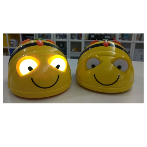 TTS Bee-Bot Programmable and Rechargeable Robot | Bee-Bot Floor Educational Fun Robot Toy - Programmable Robot Toys for Kids, City Floor Placemats |