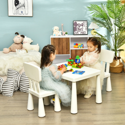 Ensemble table et chaises pour enfants Gymax