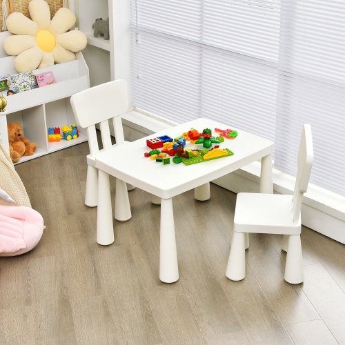 Ensemble table et chaises pour enfants Gymax