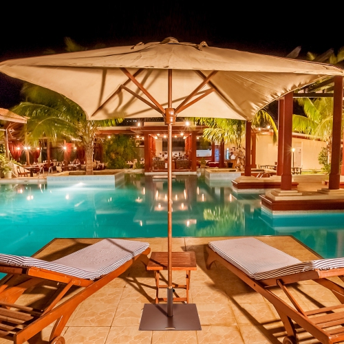 Gymax Square Weighted Patio Umbrella Base Stand 50 lbs Outdoor w/ 3 Adapters