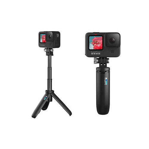 GoPro HERO9 Black - Essential Bundle - GoPro HERO 9 Black + 2x Spare  Battery + The Handler Tripod + Compact Case + 64 GB MicroSD Card | Best Buy  Canada