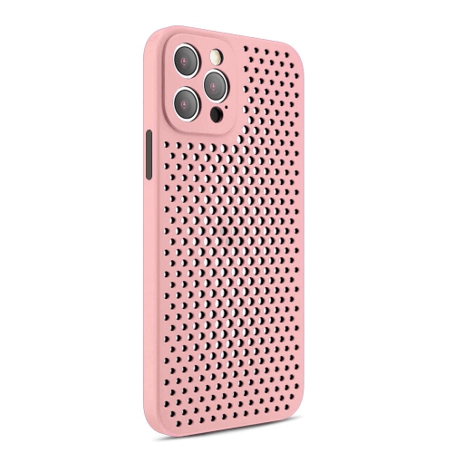 Breathable Mesh Heat Dissipation Phone Case For iPhone 12 Pro 6.1