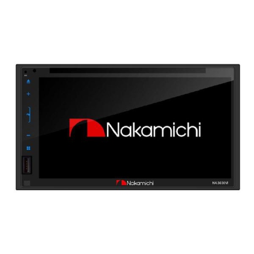 Nakamichi NA3600M Double-Din 6.75" Touchscreen Car Audio Media Receiver with Android Link and Bluetooth